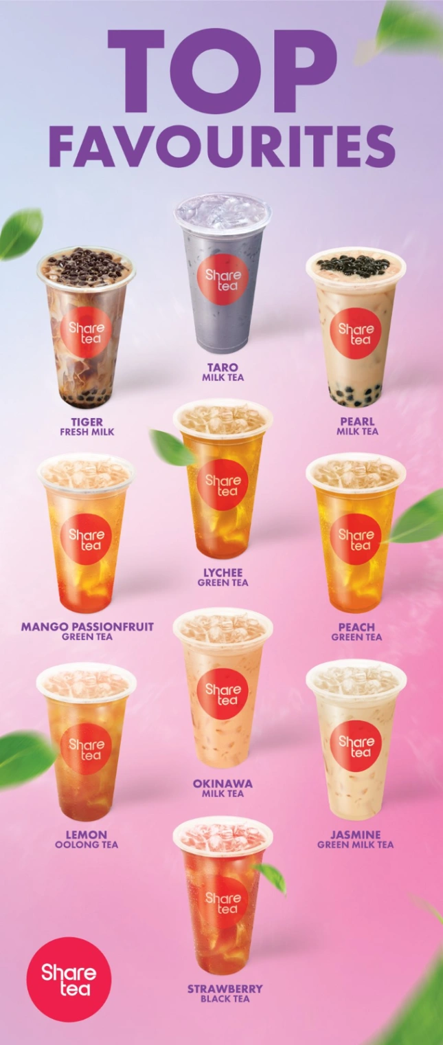 Sharetea — Free Bubble Tea!